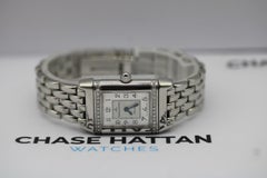 Jaeger-LeCoultre Reverso 265.8.08  Factory Diamond Bezel Quartz Steel Bracelet