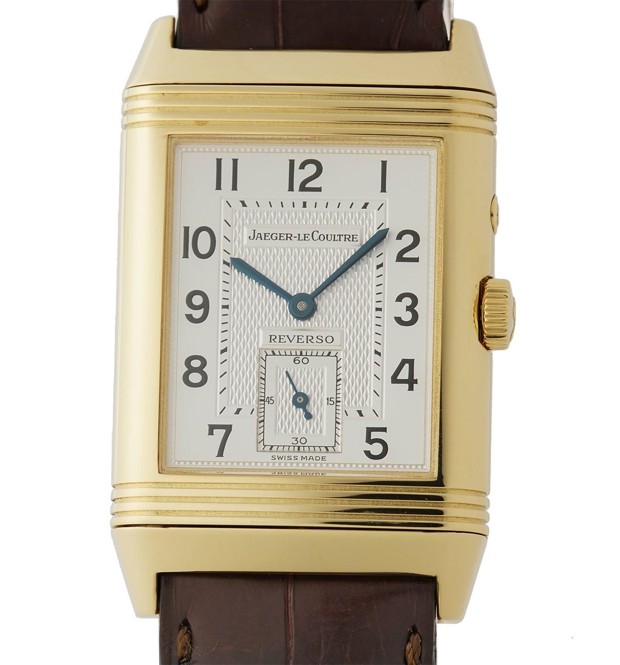 Jaeger-LeCoultre Reverso 270.1.54, Silver Dial In Excellent Condition For Sale In Miami, FL