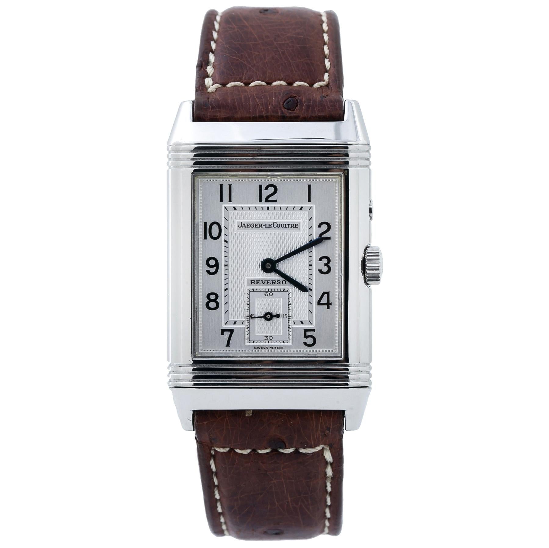 Jaeger-LeCoultre Reverso 270.8.54, Silver Dial, Certified For Sale