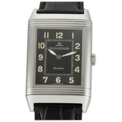 Jaeger LeCoultre Reverso 271.8.61, Black Dial, Certified