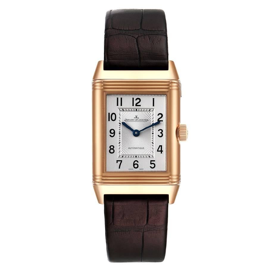 Jaeger LeCoultre Reverso Classic Duetto Roségold Uhr 250.2.86 Q2572420 im Zustand „Hervorragend“ im Angebot in Atlanta, GA