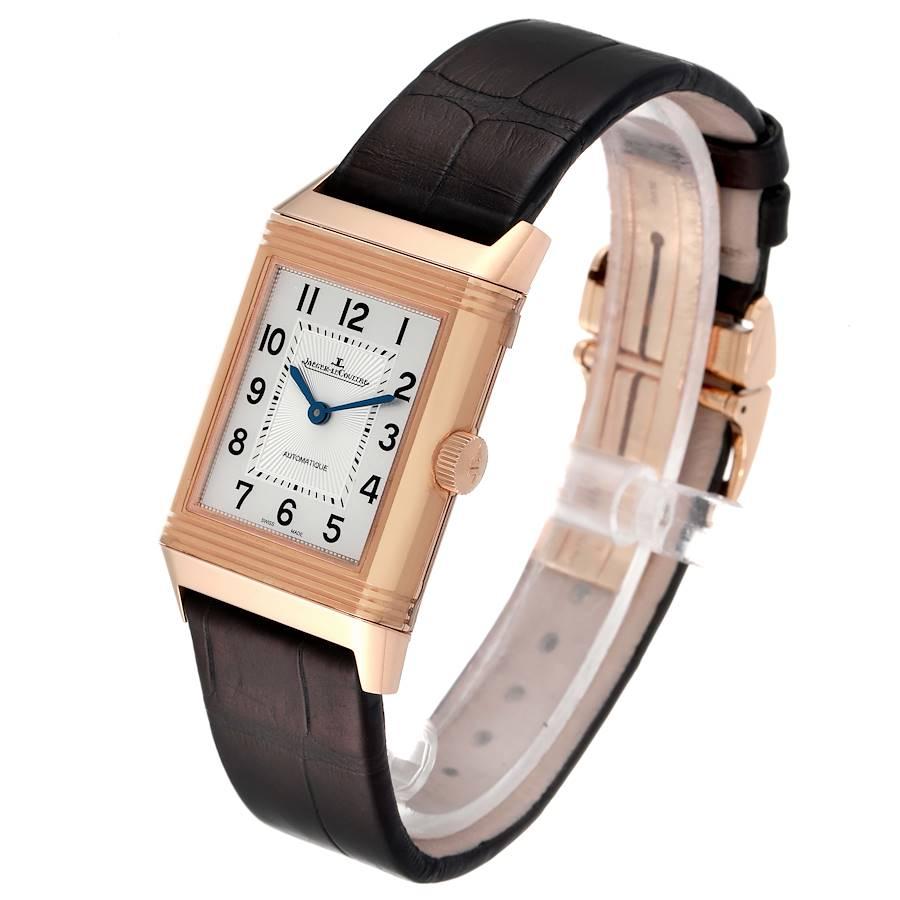 Jaeger LeCoultre Reverso Classic Duetto Roségold Uhr 250.2.86 Q2572420 im Angebot 3
