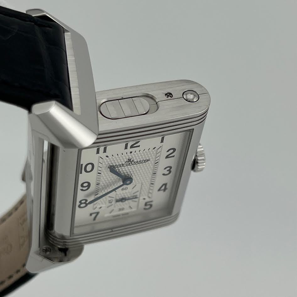 Jaeger-LeCoultre Reverso Classic Duoface Q3848420 Scatola di carta in acciaio inox in vendita 1