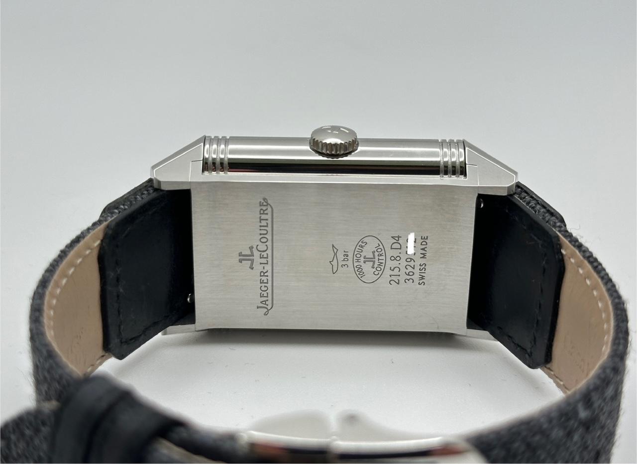 Jaeger-LeCoultre Reverso Classic Duoface Q3848422 Edelstahl Box Papier 2021 im Angebot 3