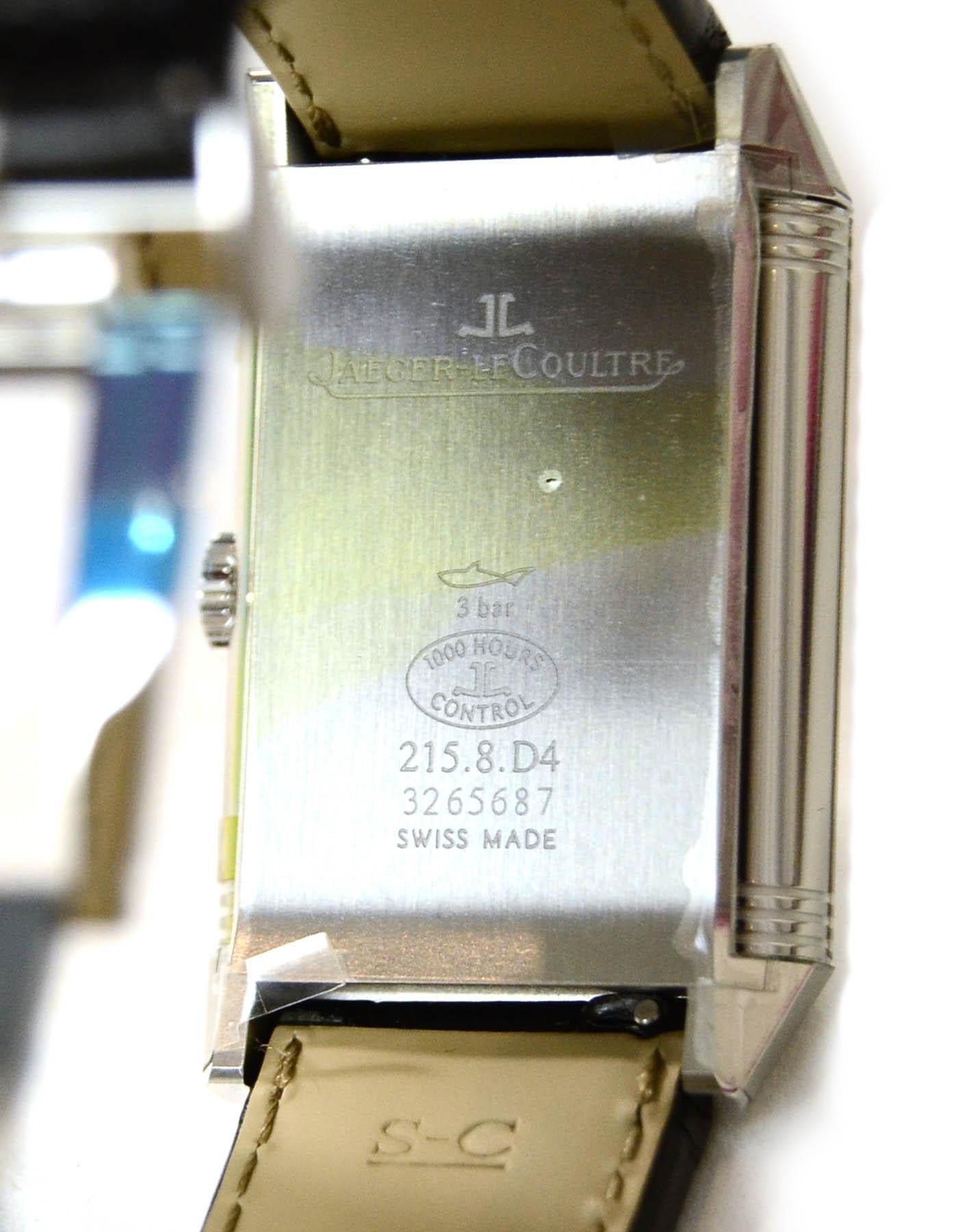 Jaeger-LeCoultre Reverso Classic Large Duoface Hand-Wound 28mm Watch rt. $9, 100 2