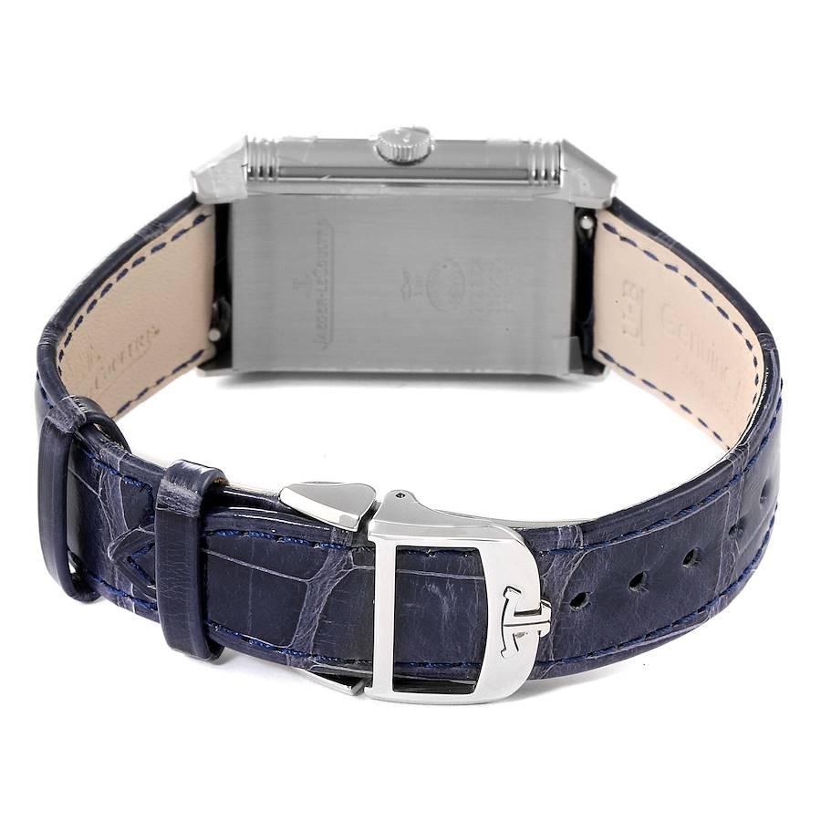 Jaeger LeCoultre Montre pour homme Duetto classique Reverso de taille moyenne Q2588422 non portée en vente 6