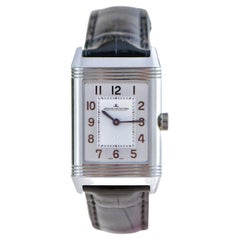 Jaeger LeCoultre Reverso Classic Medium Duetto Stainless Steel Watch