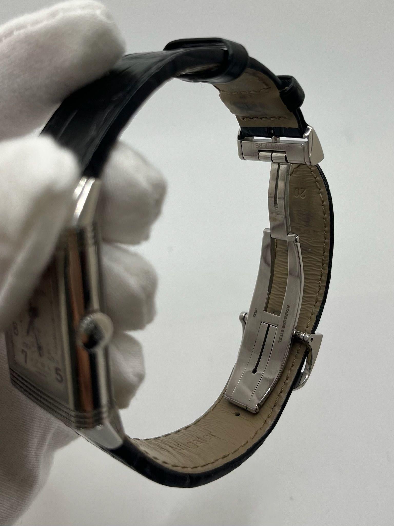 Jaeger-LeCoultre Reverso Clásico Pequeño Grande 214.8.62 Juego completo 2017 + Bouc en venta 9