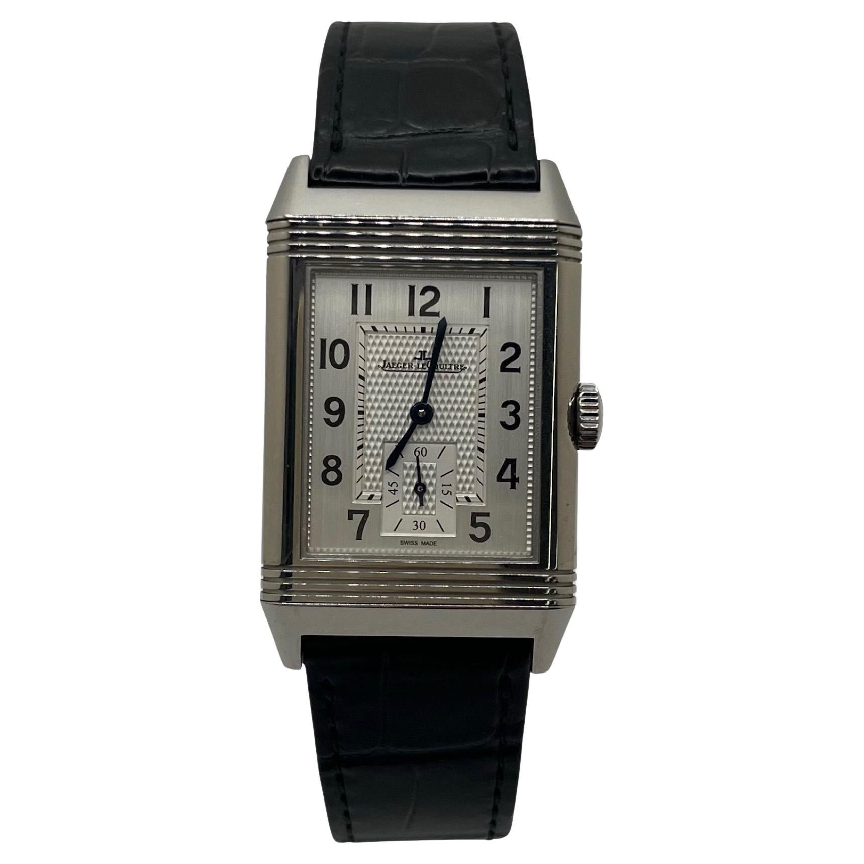 Jaeger-LeCoultre Reverso Clásico Pequeño Grande 214.8.62 Juego completo 2017 + Bouc en venta