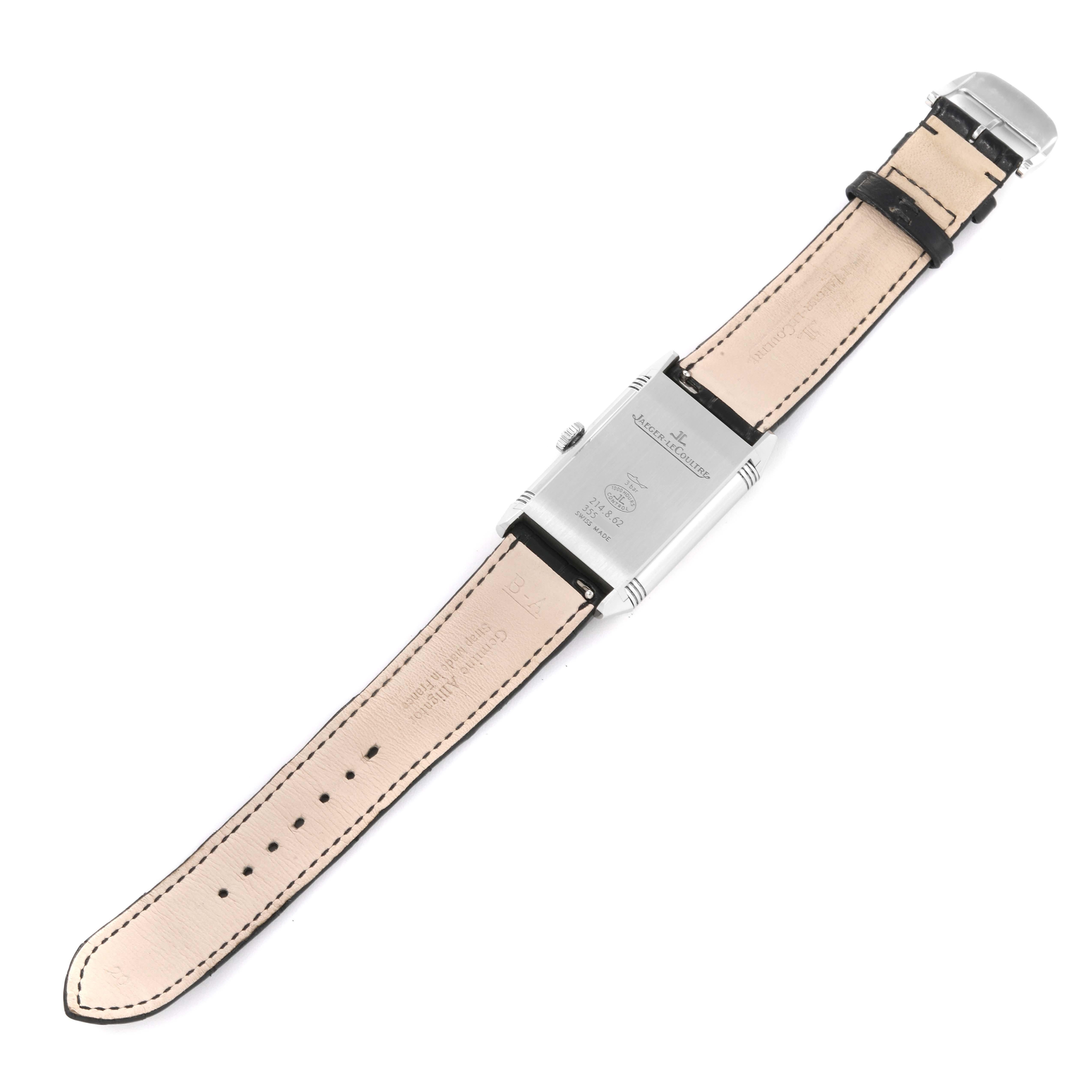 Jaeger-LeCoultre Reverso Classic Steel Herrenuhr 214.8.62 Q3858520 Karte 9