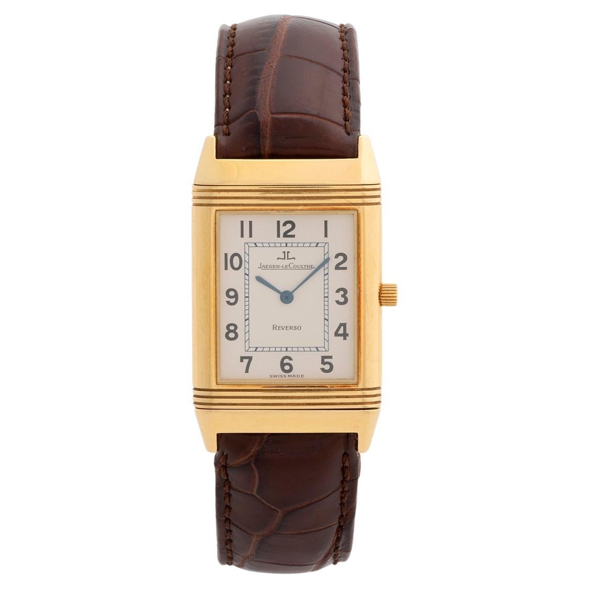 Jaeger-LeCoultre Reverso classique quartz, 18 Karat Gelbgold, um 2000
