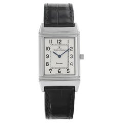 Jaeger-LeCoultre Reverso Classique Steel Silver Dial Hand Wind Watch 250.8.86