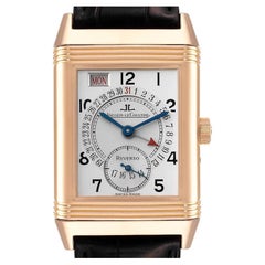 Jaeger LeCoultre Reverso Day Date Orologio in oro rosa 270.8.36 Q273242A Documenti della scatola