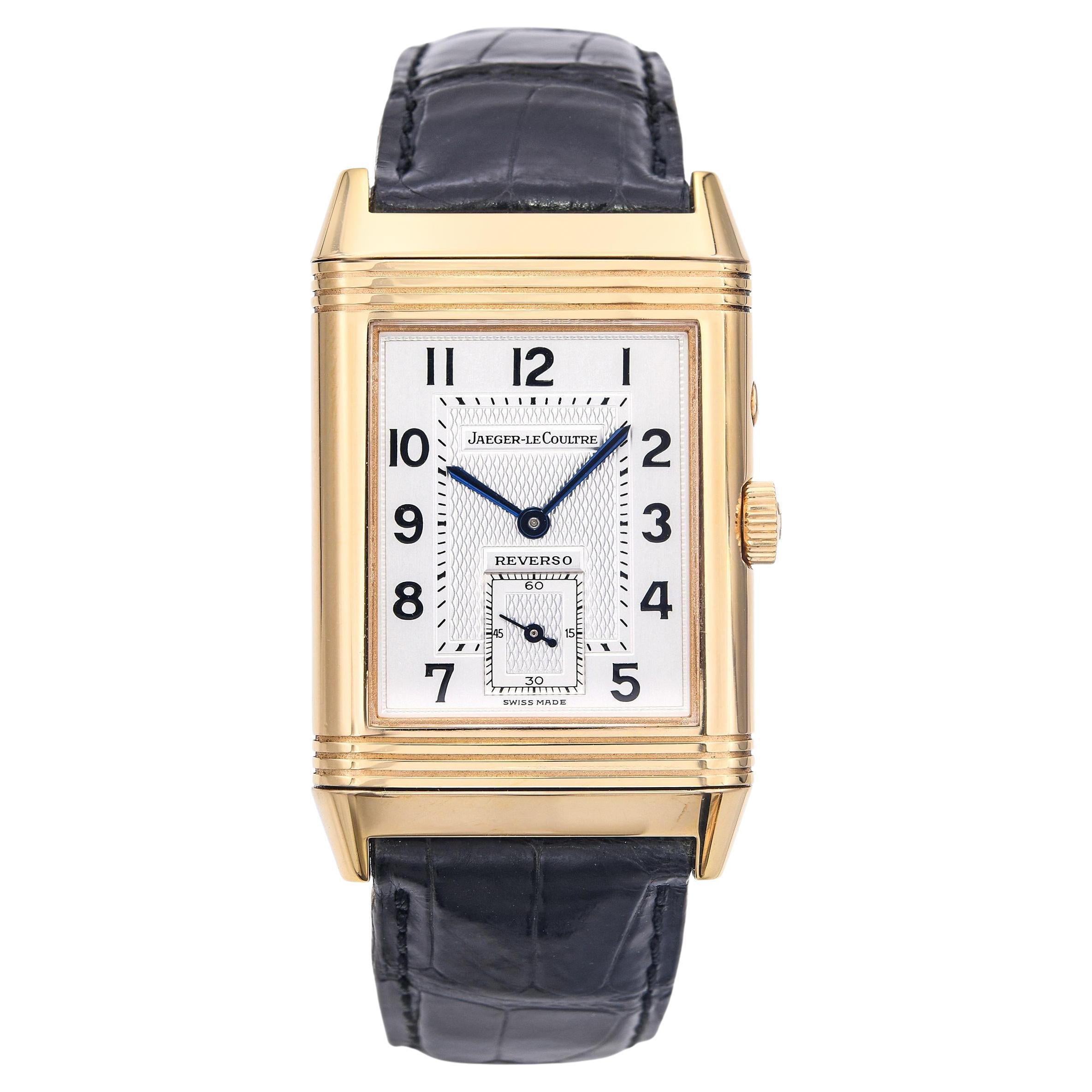 Reloj Jaeger-LeCoultre Reverso Día Noche Oro 18K Cuerda Manual Hombre Ref. 270.2.54