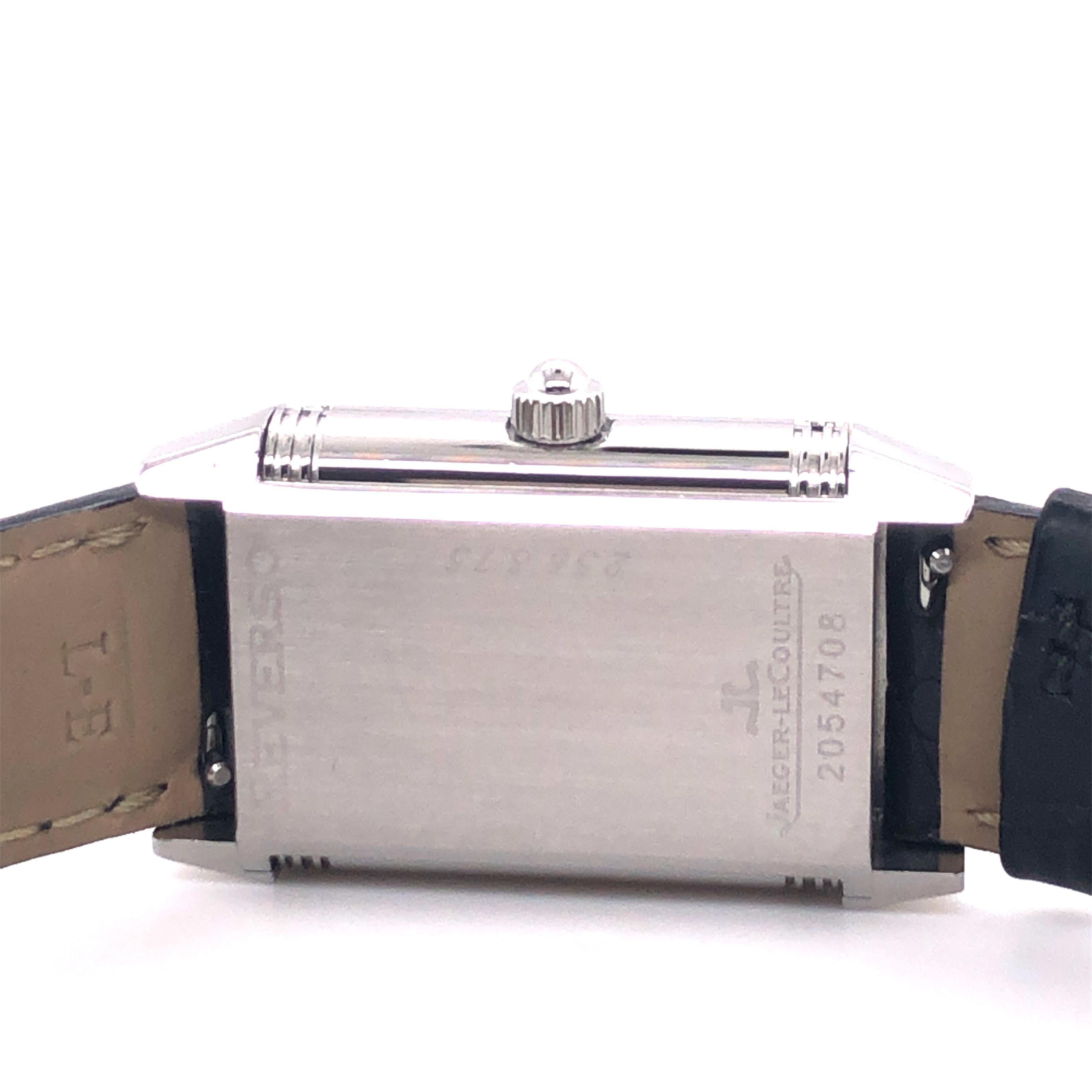 Modern Jaeger-LeCoultre Reverso-Duetto Ladies Watch in Stainless Steel