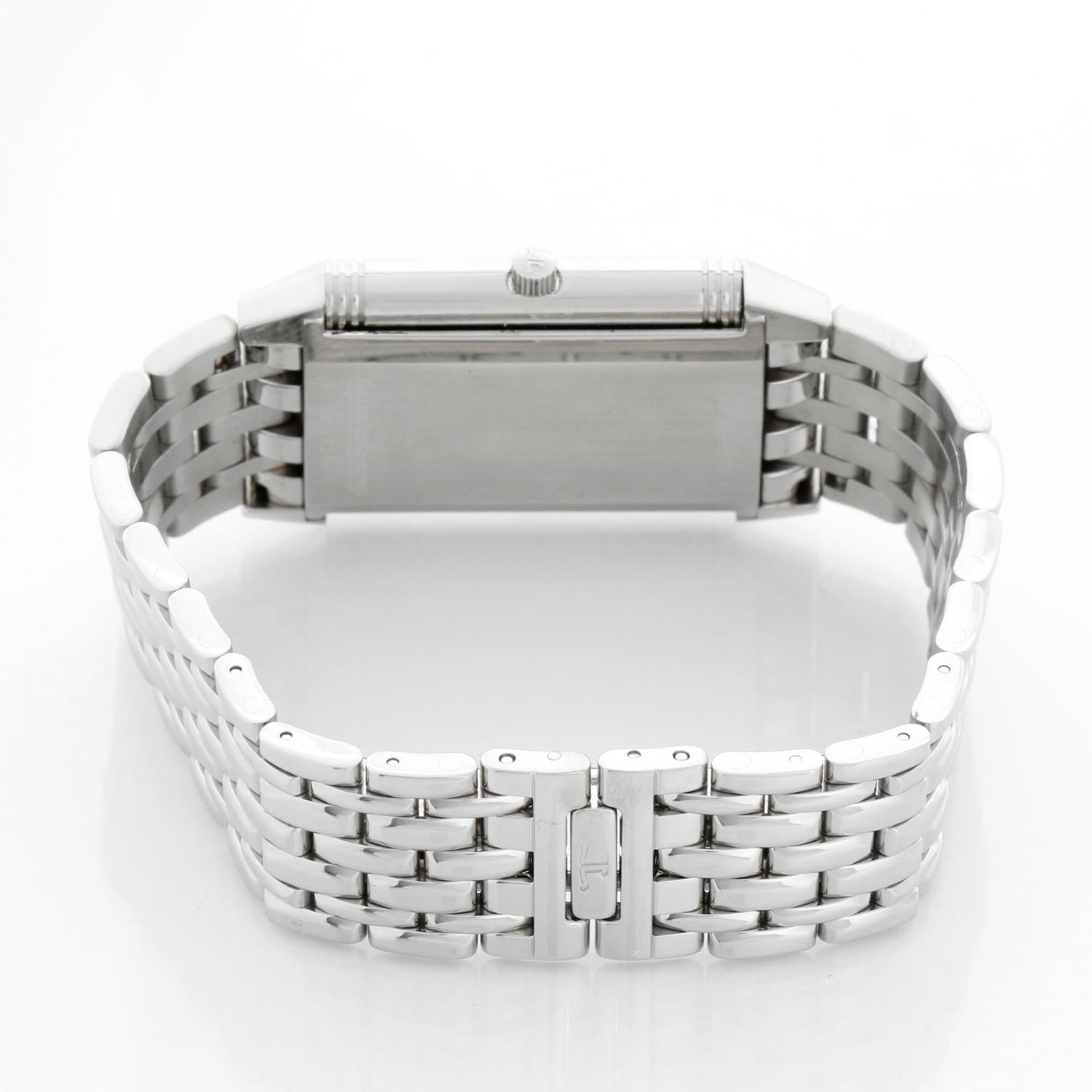 Jaeger-LeCoultre Reverso Duetto Q2508120 Orologio di medie dimensioni in acciaio inossidabile in vendita 1