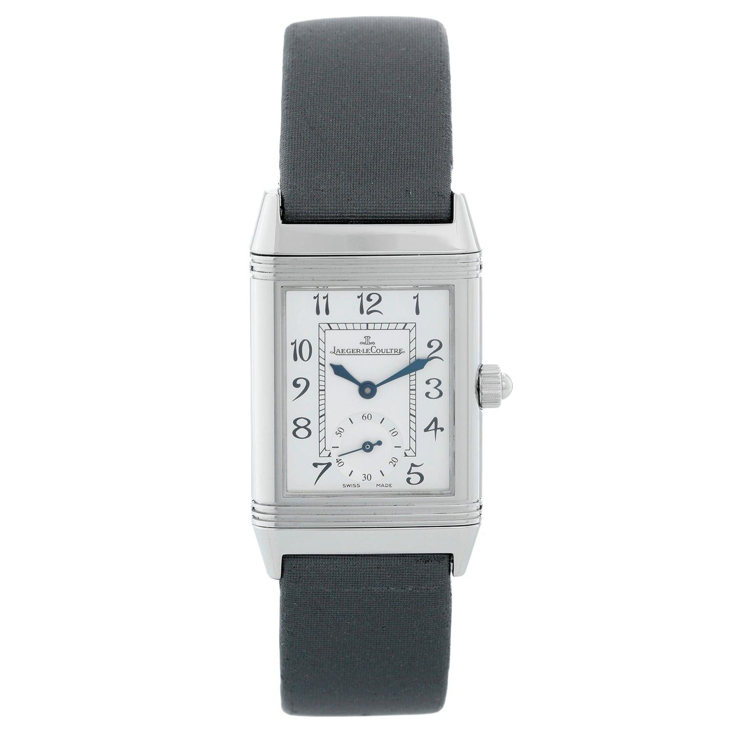 Jaeger LeCoultre Reverso Duetto Q2568401 Ladies Stainless Steel Watch