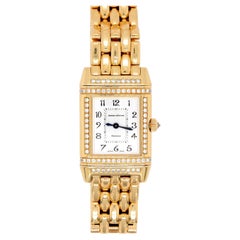 Jaeger-LeCoultre Reverso-Duetto Watch in 18k Yellow Gold