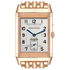 Jaeger LeCoultre Reverso Duo Day Night Rose Gold Watch 270.2.54 Q2702121