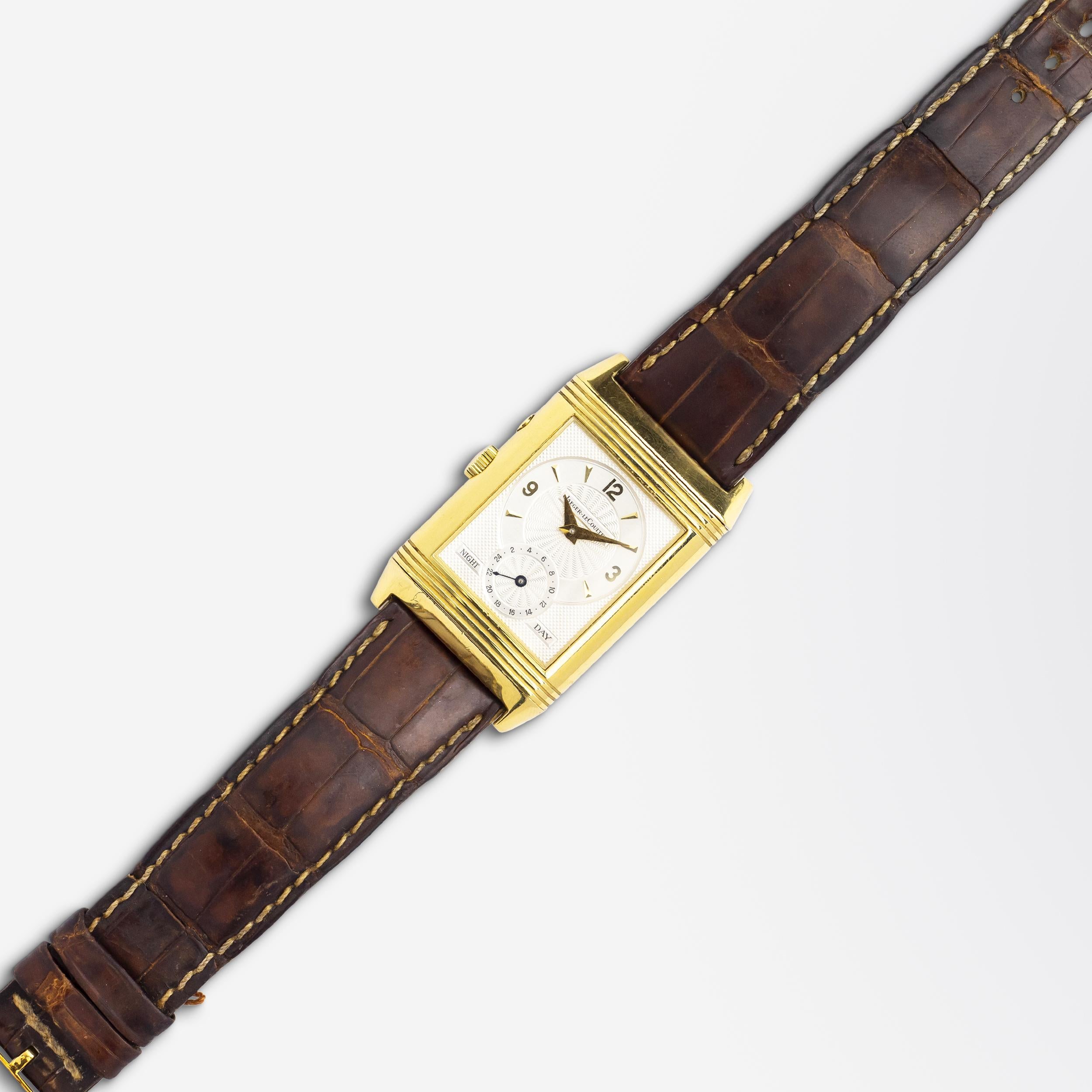 Jaeger-LeCoultre Reverso Duo aus 18 Karat Gold (Art déco)