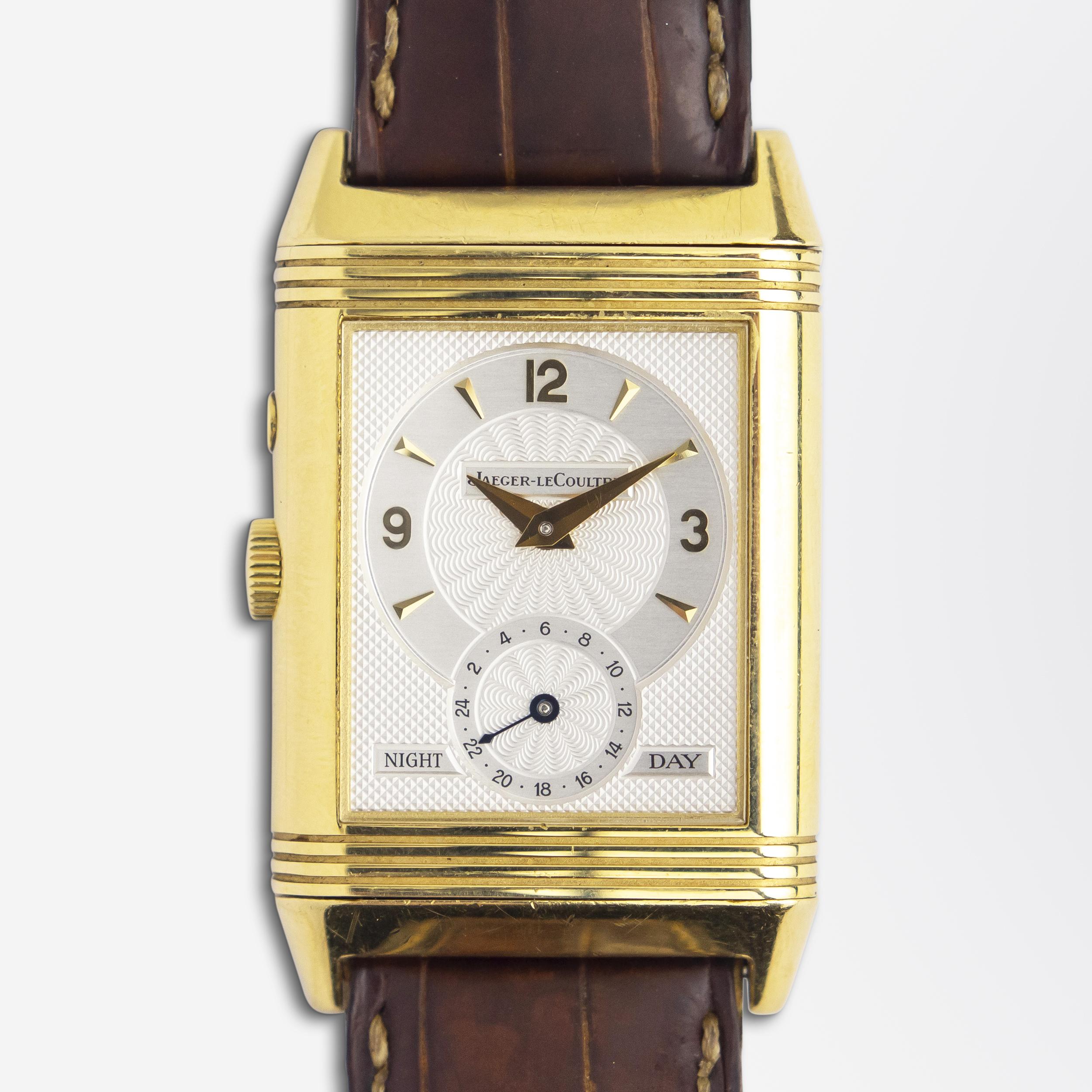 Jaeger-LeCoultre Reverso Duo aus 18 Karat Gold für Damen oder Herren