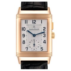 Jaeger LeCoultre Reverso Duo Rose Gold Mens Watch 272.2.54 Q2712410