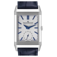 Jaeger LeCoultre Reverso Duo Tribute Steel Mens Watch 213.8.D4 Q3908420