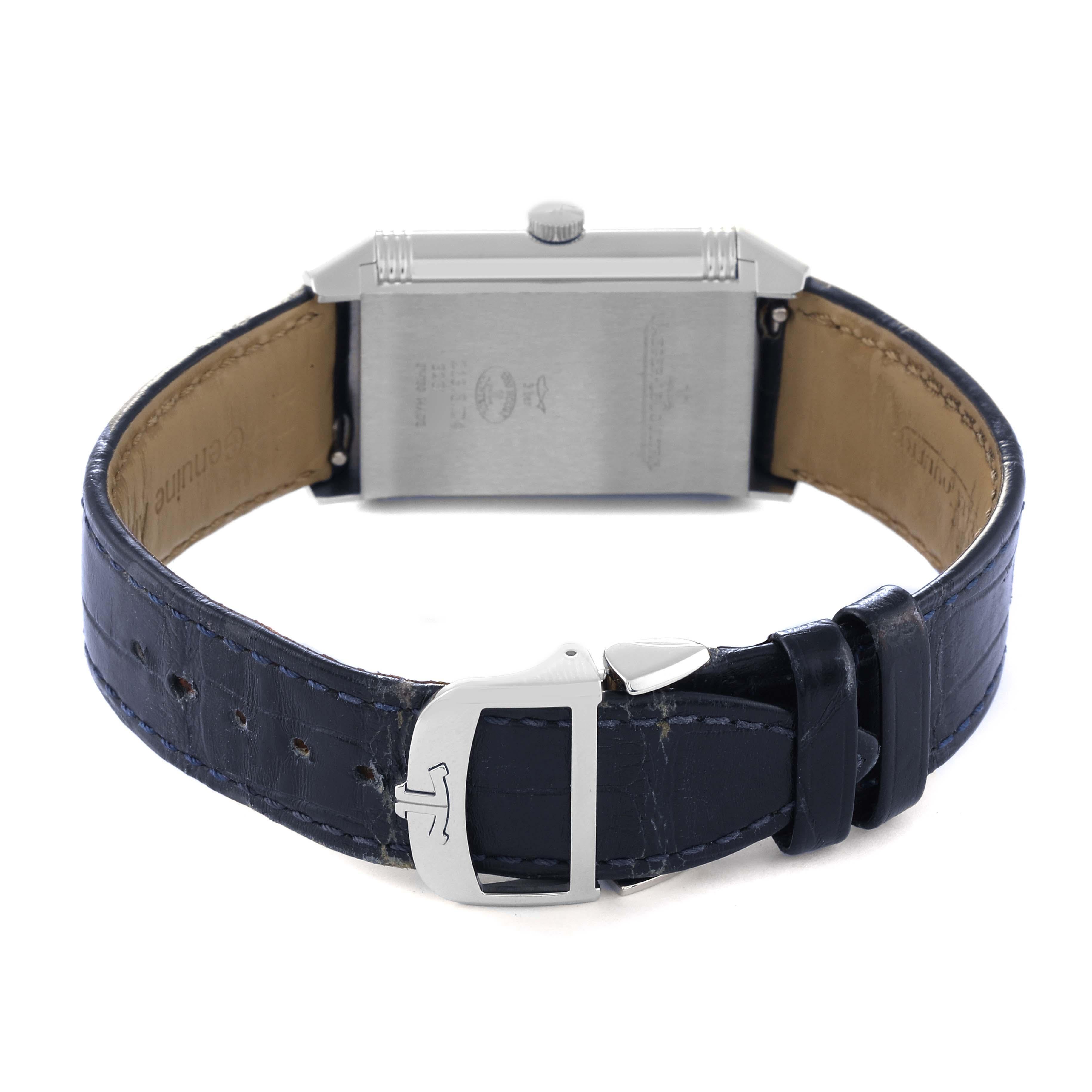 Jaeger LeCoultre Duo Tribute Steel Montre pour hommes 213.8.D4 Q3908420 Papers 4