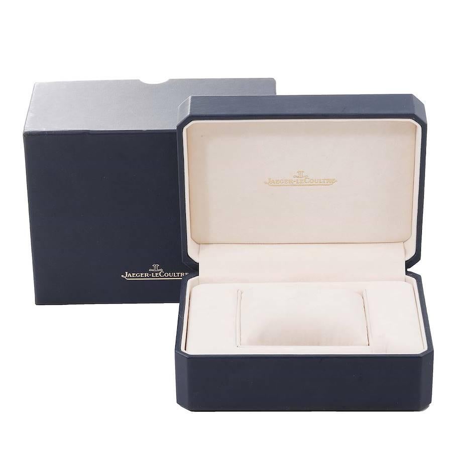 Jaeger LeCoultre Reverso Duoface Tages-Nacht-stahl-Herrenuhr 215.8.S9 Q3838420 im Angebot 8