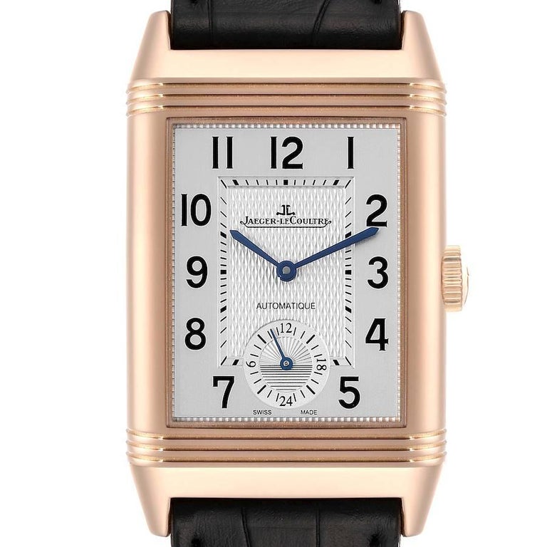 Jaeger LeCoultre Reverso Duoface Rose Gold Mens Watch 215.2.S9 Q3832420 ...