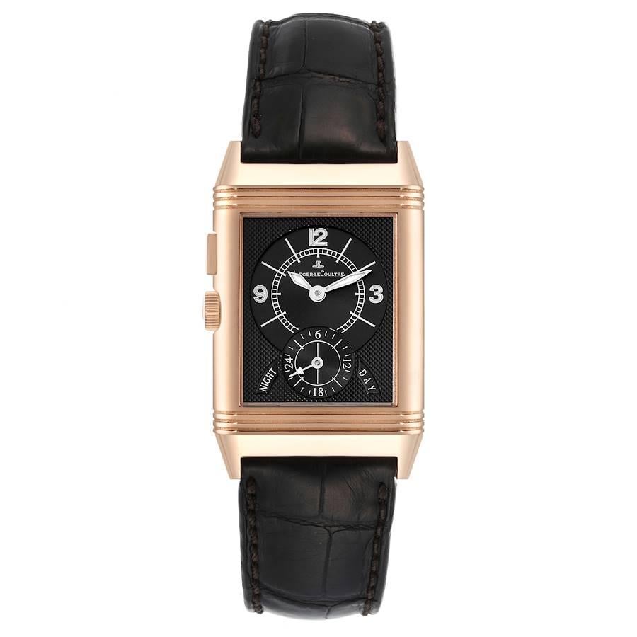Jaeger LeCoultre Reverso Duoface Roségolduhr 272.2,54 Q2712410 Box Papiere Herren