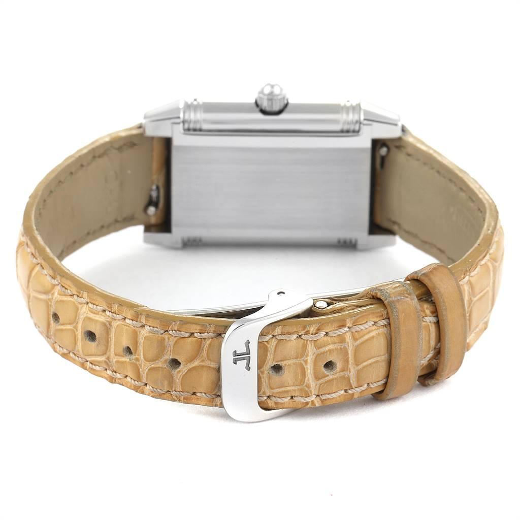 Jaeger LeCoultre Reverso Florale Damenarmbanduhr 265.8.86 Q2658430 im Angebot 3