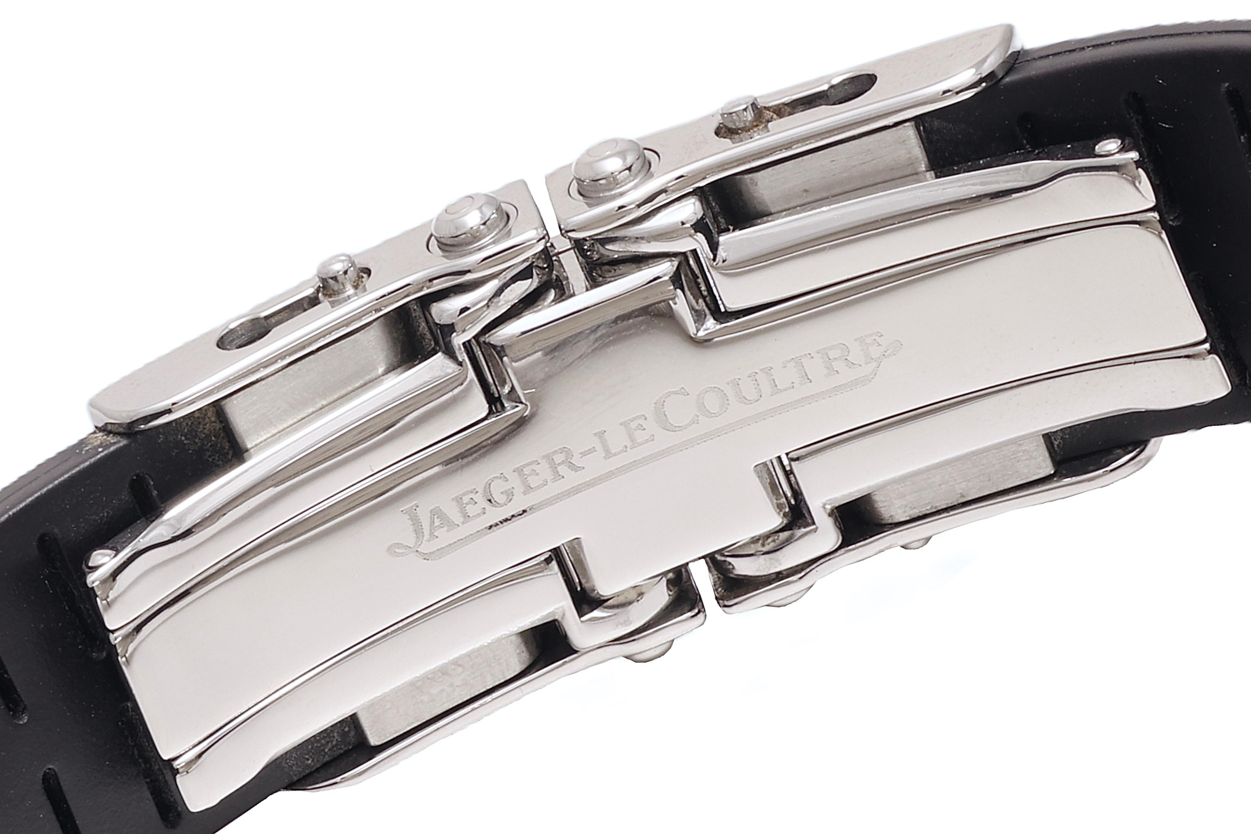 Jaeger LeCoultre Reverso, Gran Sport, Duo Face, GMT, Steel, Ref 295.8.51 For Sale 6