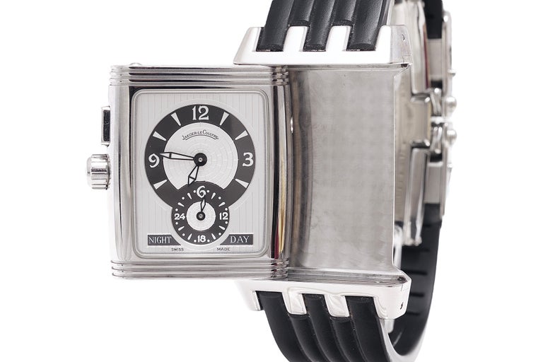 Jaeger-LeCoultre Reverso, Gran Sport, Duo Face, GMT, Steele, Ref
