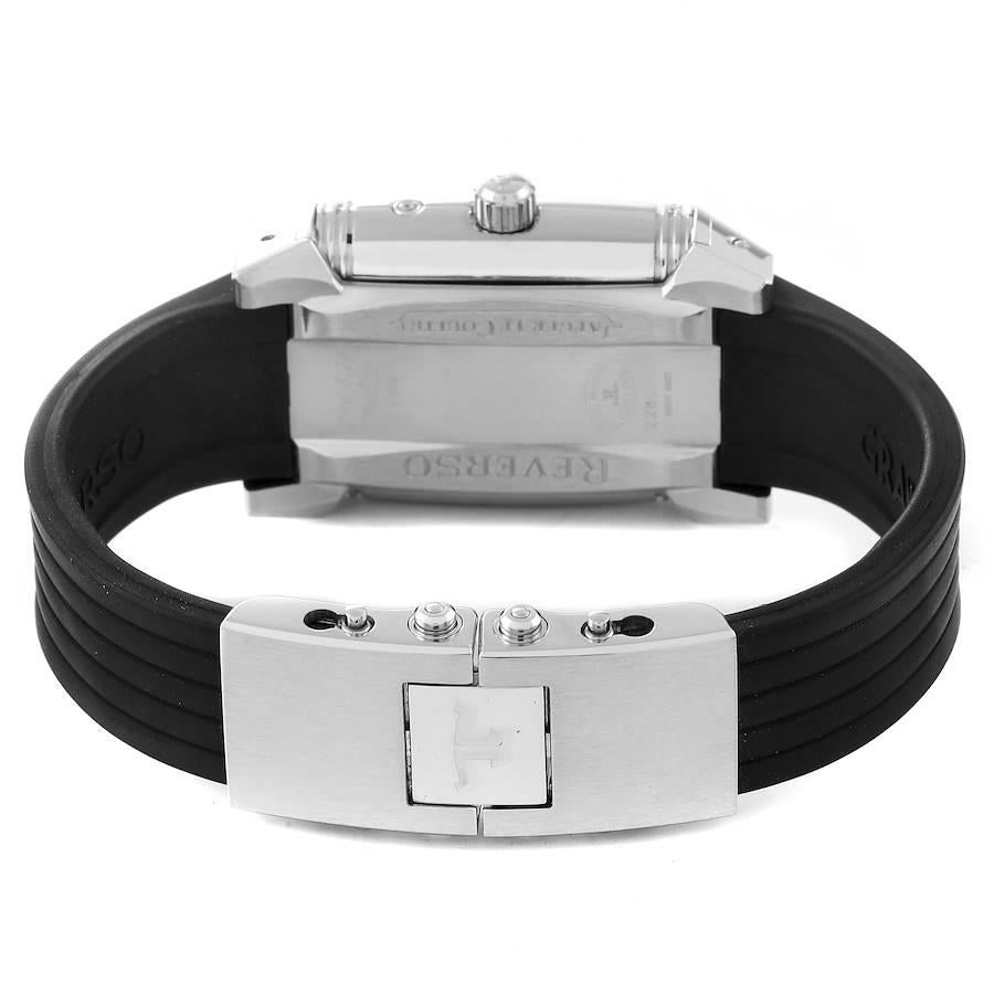 Jaeger LeCoultre Reverso Gran Sport Duo Face Stahl-Damenuhr 296,8,74 im Angebot 8