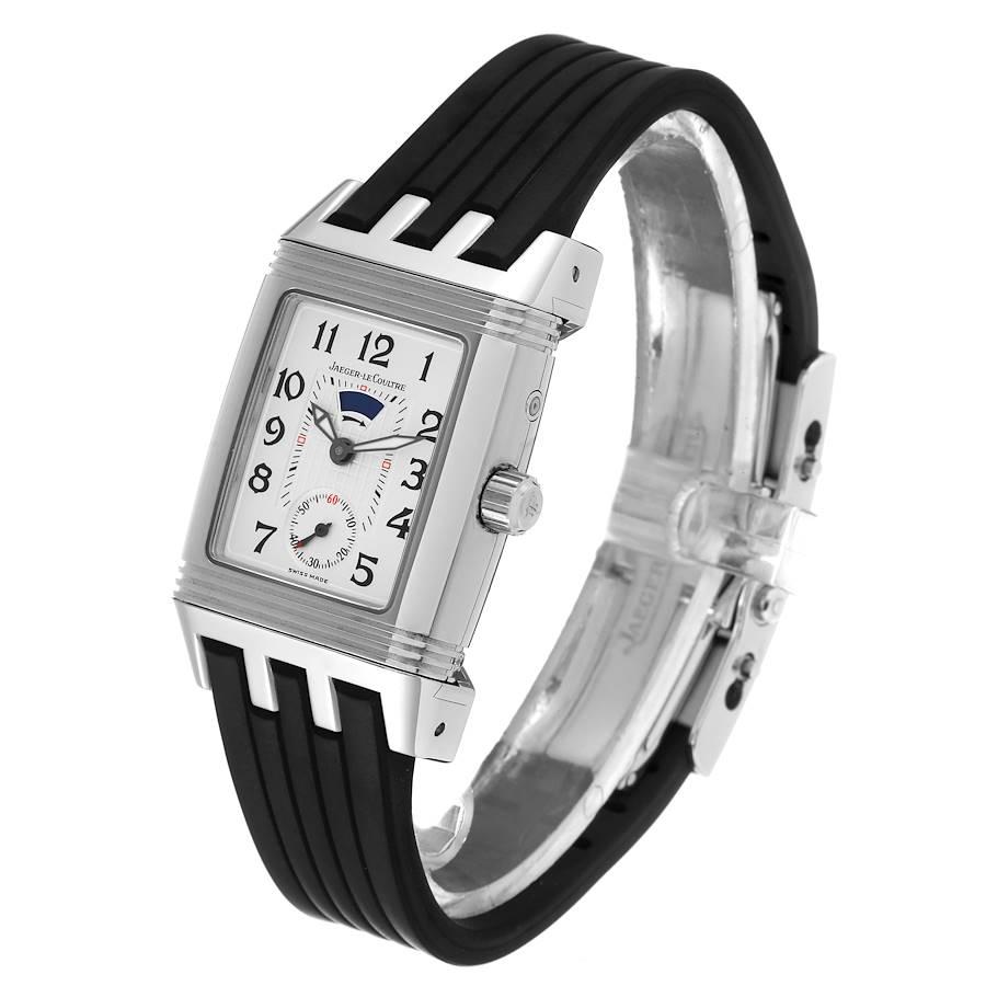 Jaeger LeCoultre Reverso Gran Sport Duo Face Stahl-Damenuhr 296,8,74 im Angebot 2