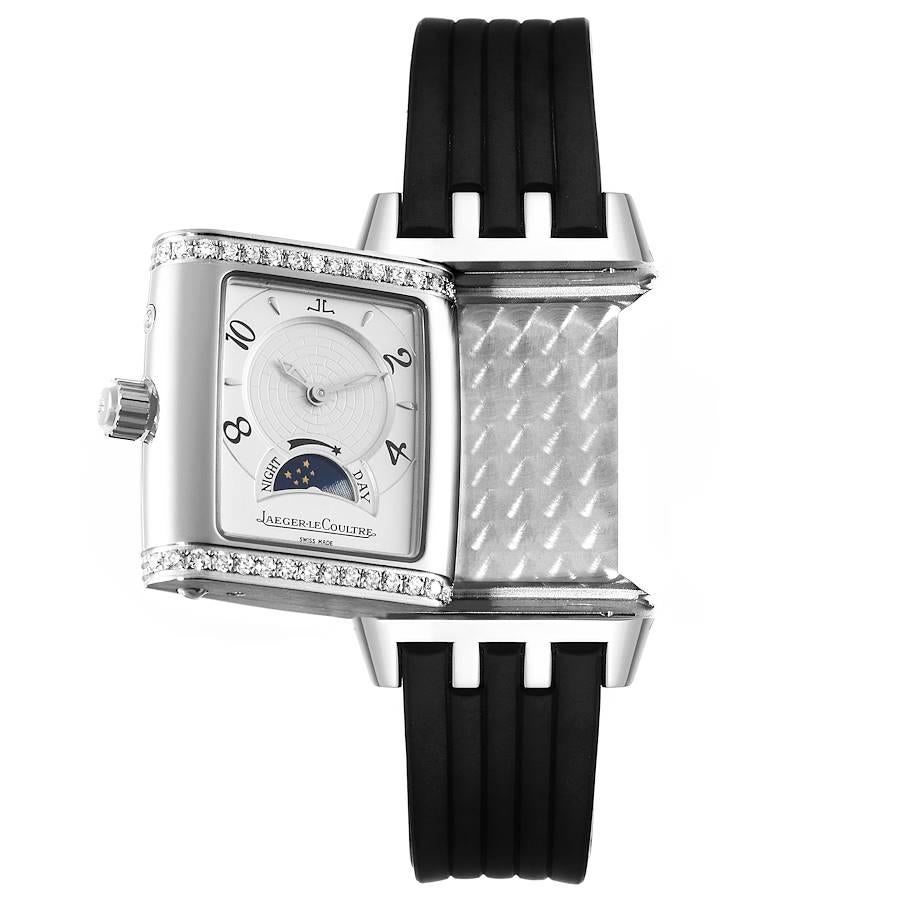 Jaeger LeCoultre Reverso Gran Sport Duo Face Stahl-Damenuhr 296,8,74 im Angebot 4