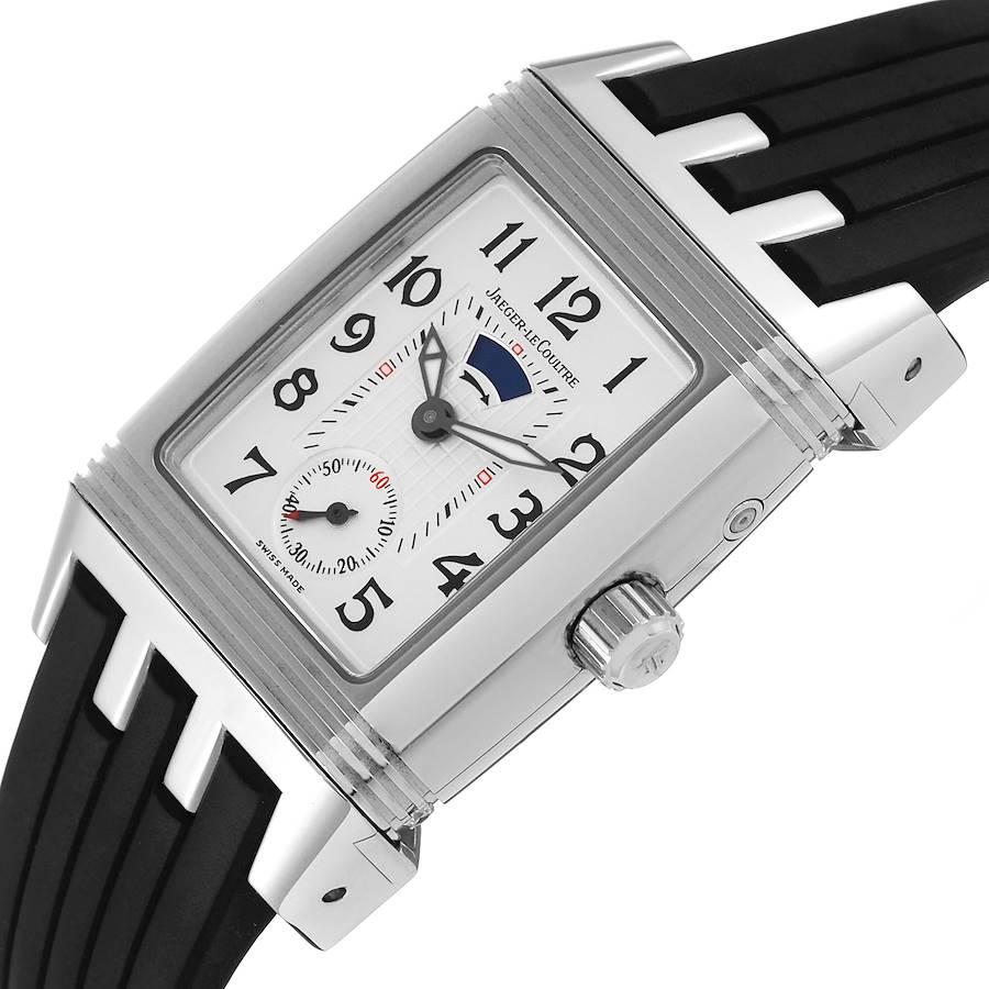 Jaeger LeCoultre Reverso Gran Sport Duo Face Stahl-Damenuhr 296,8,74 im Angebot 5