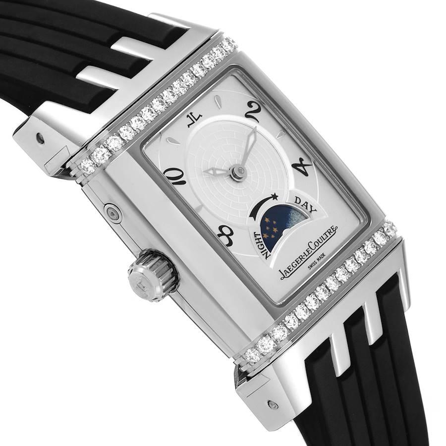 Jaeger LeCoultre Reverso Gran Sport Duo Face Stahl-Damenuhr 296,8,74 im Angebot 6