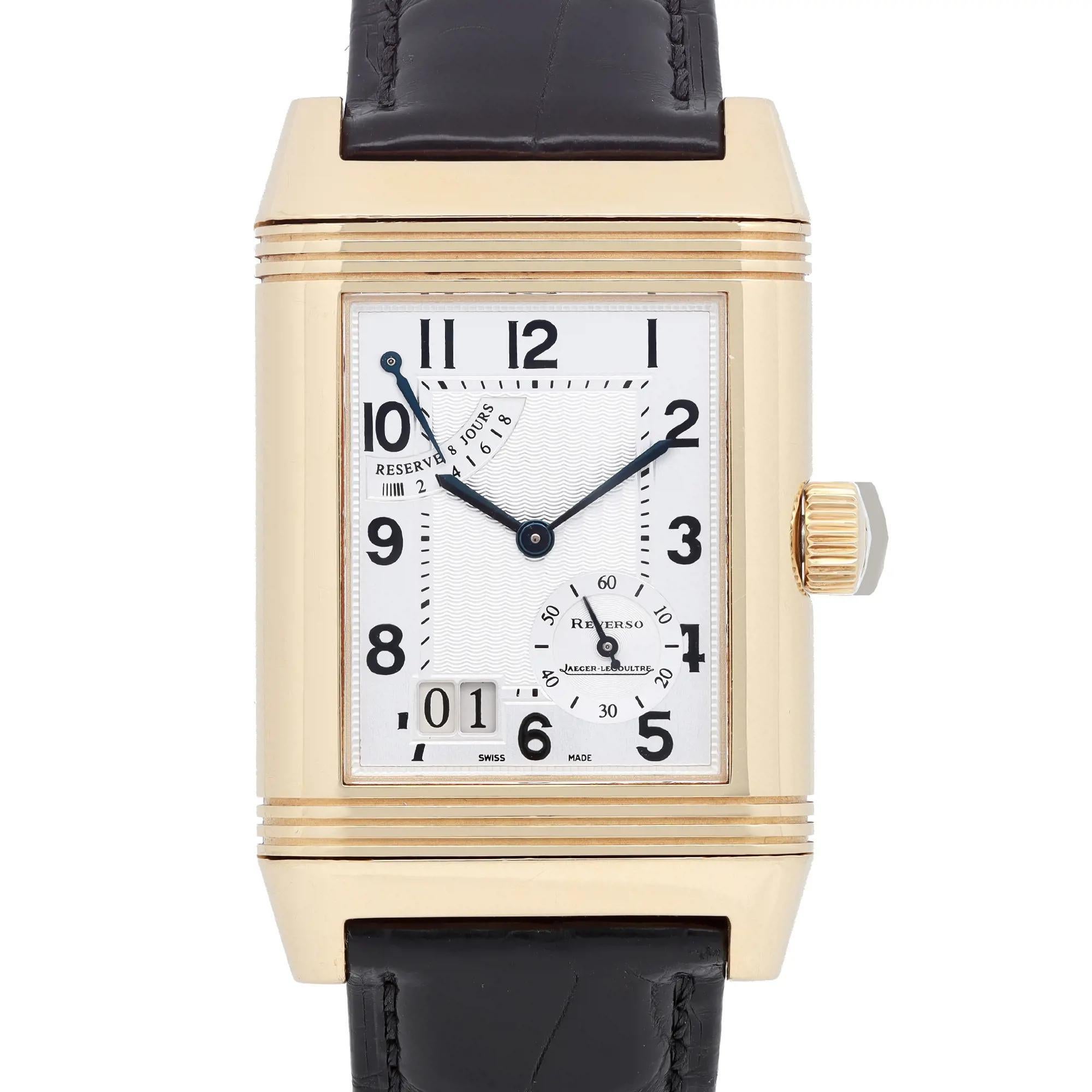 Pre-owned and in excellent condition. Reference No-240.1.15.  Aftermarket band. Rectangular rotating case. The original box and papers are not included. Covered by a 2-year Chronostore warranty.

Brand: Jaeger-LeCoultre  Type: Wristwatch 