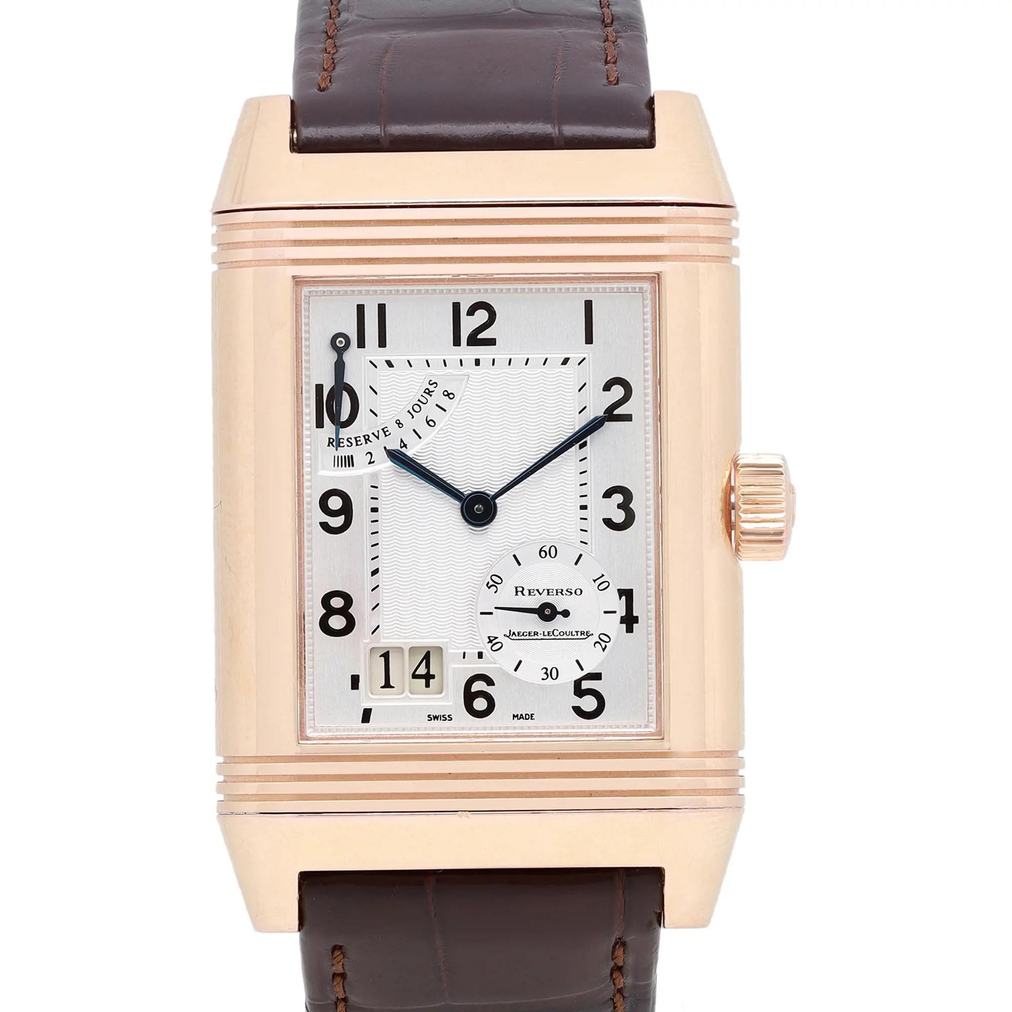 Pre-Owned. Unworn band. No original box and papers are included. Minor scratches on the case and crown.

 Brand: Jaeger-LeCoultre  Type: Wristwatch  Department: Men  Model Number: Q3002401  Country/Region of Manufacture: Switzerland  Style: Luxury 