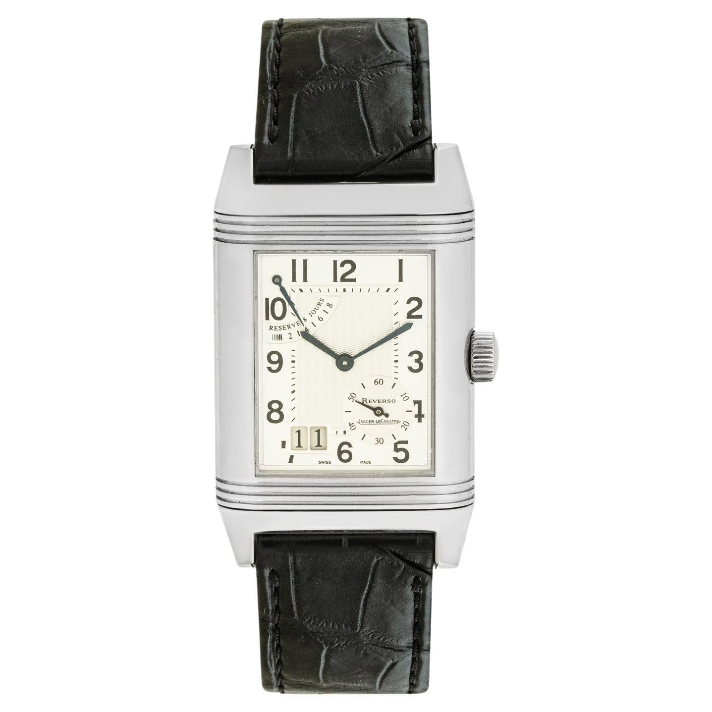 Jaeger LeCoultre Reverso Grande Date 30mm 240.8.15 en vente