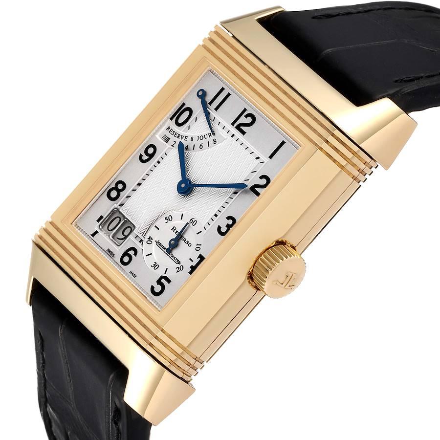 Jaeger LeCoultre Reverso Grande Datum 8 Tag Gelbgold Uhr 240.1.15 Q3001420 im Angebot 3