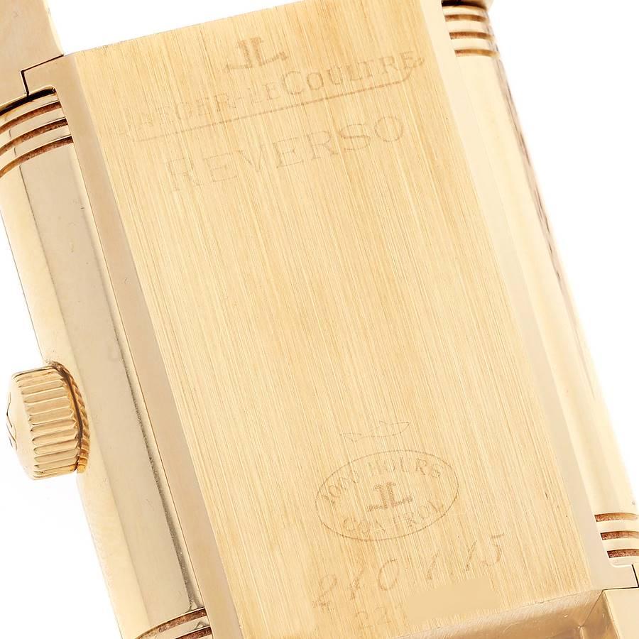 Jaeger LeCoultre Reverso Grande Datum 8 Tag Gelbgold Uhr 240.1.15 Q3001420 im Angebot 5