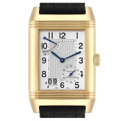 Jaeger LeCoultre Reverso Grande Date 8 Day Yellow Gold Watch 240.1.15 Q3001420