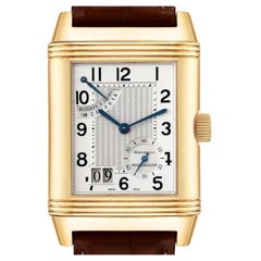 Jaeger LeCoultre Reverso Grande Date 8 Day Yellow Gold Watch 240.1.15 Q3001420