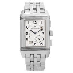 Jaeger-LeCoultre Reverso Grande Date GMT Steel Duo Face Hand Wind Watch Q3028120