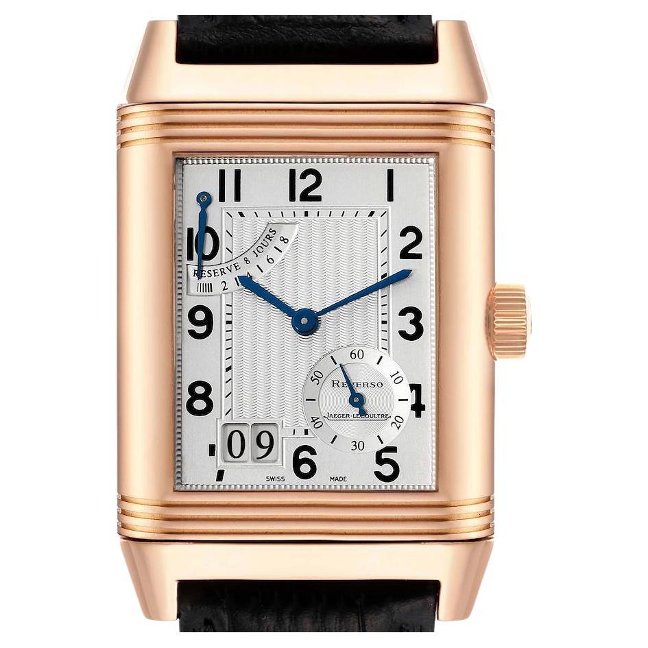 Jaeger LeCoultre Reverso Grande Date Rose Gold Watch 240.2.15 Q3002401