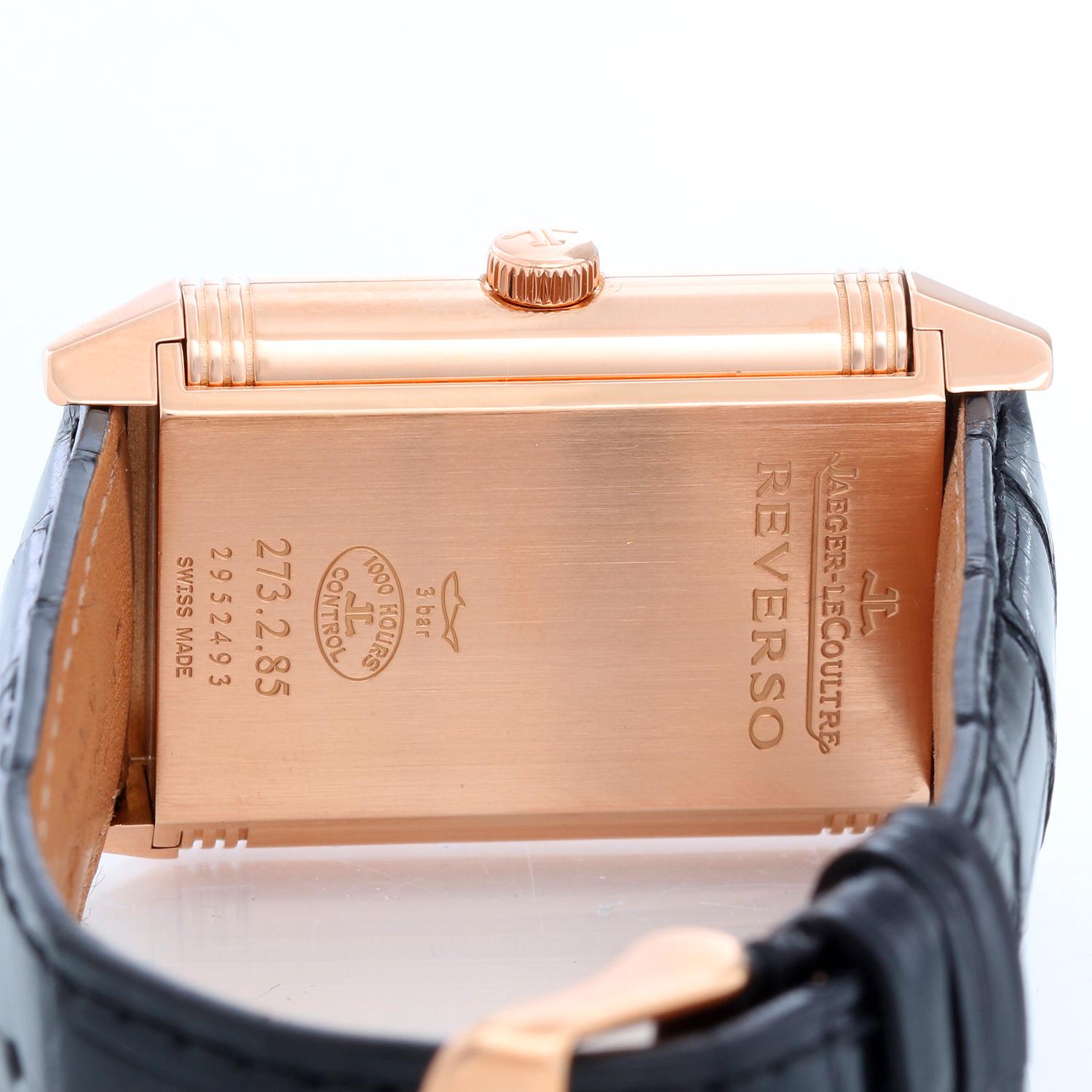 Jaeger LeCoultre Reverso Grande Duo Rose Gold Watch Q3742521 2