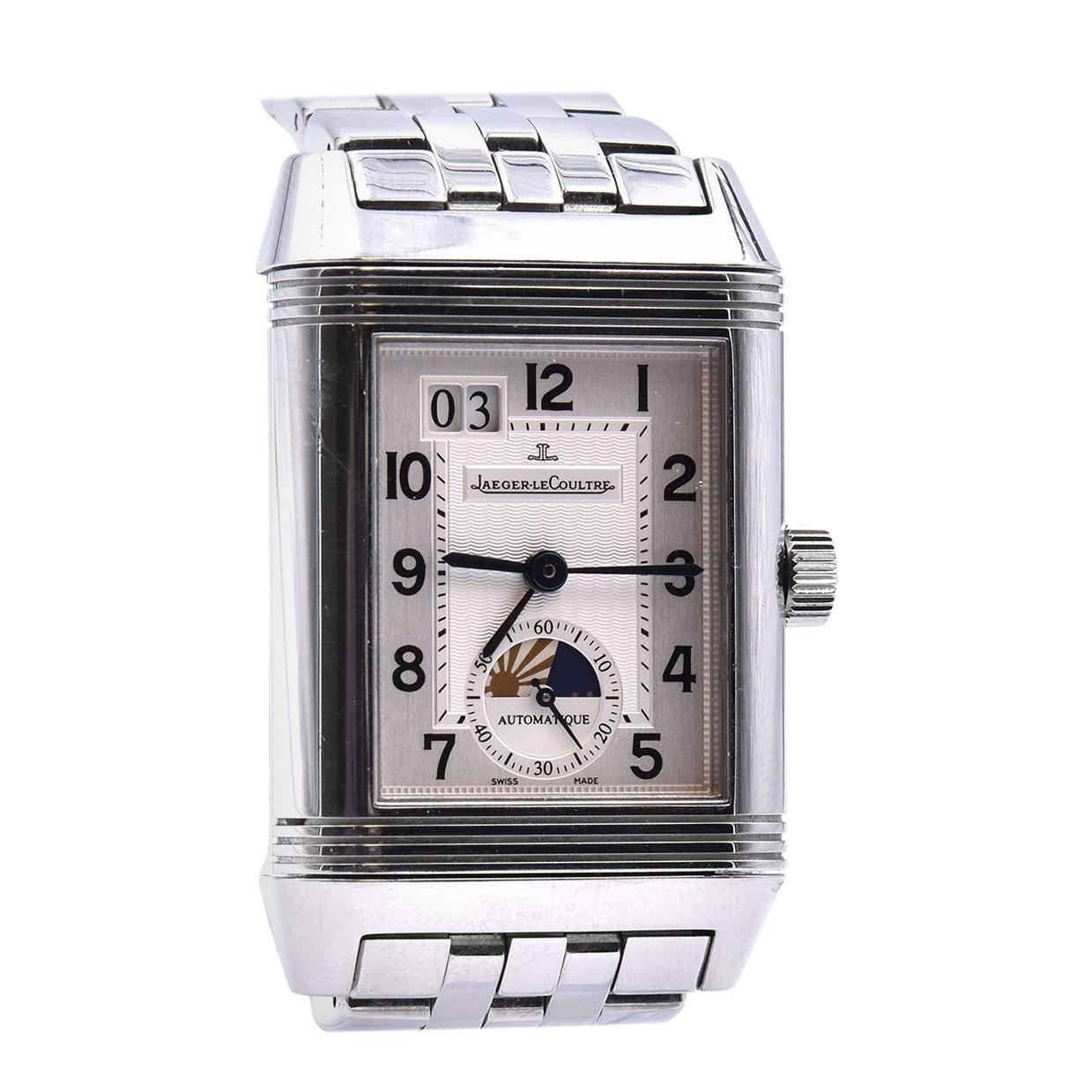 Jaeger-LeCoultre Reverso Grande GMT Day/Night Big Date Watch Ref. 240.8.72